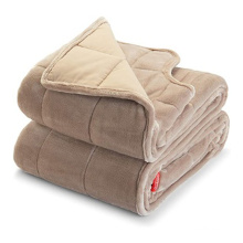 All Seasons Weighted Blanket Adult Heavy Sensory Plush Velvet And Soft Microfiber Promotes Deep Sleep Gravity Blankets